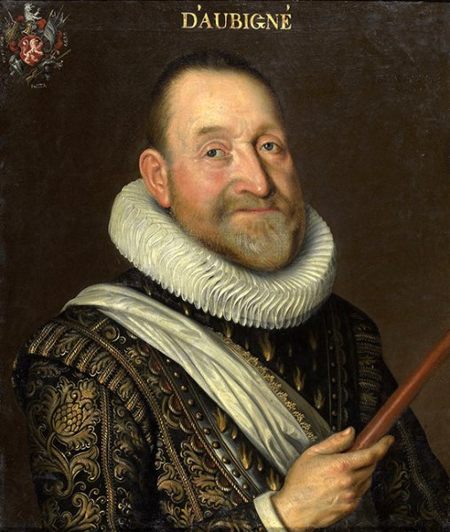 Portrait d'Arippa d'Aubigné - 1622 / Coll. Bibliothèque de Genève