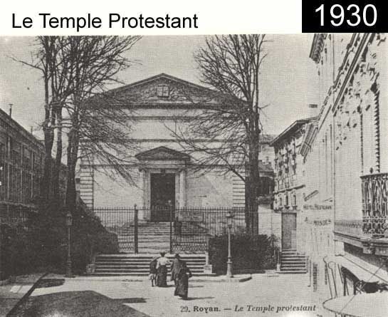 Le Temple Protestant : 1930 / Visuel : D.R.