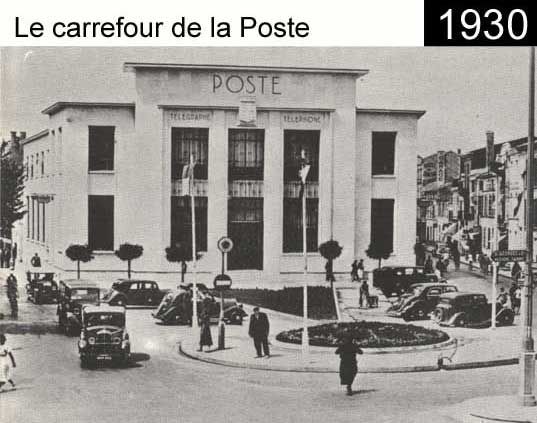 Le Carrefour de la Poste : 1930 / Visuel : D.R.