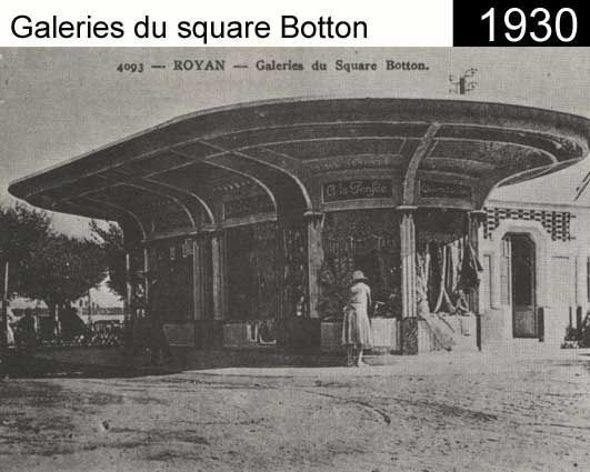 Galeries du Square Botton : 1930 / Visuel : D.R.