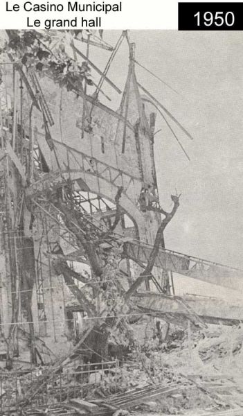 Casino Municipal, le Grand Hall : 1950 / Visuel : D.R.