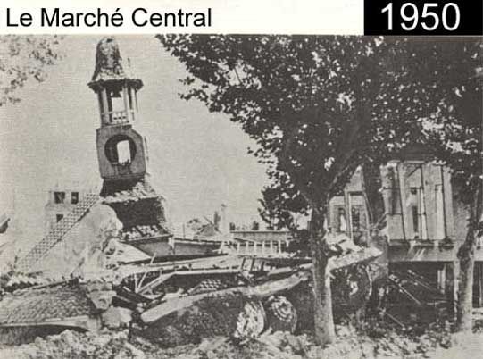 Le Marché Central : 1950 / Visuel : D.R.