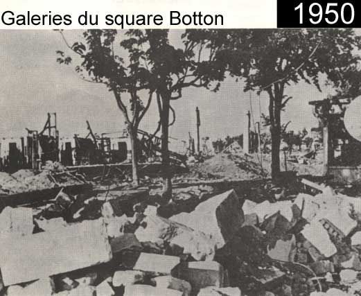 Galeries du Square Botton : 1950 / Visuel : D.R.
