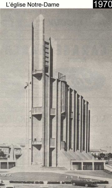 L'église Notre-Dame de Royan : 1970 / Visuel : D.R.
