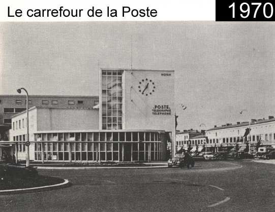 Le Carrefour de la Poste : 1970 / Visuel : D.R.