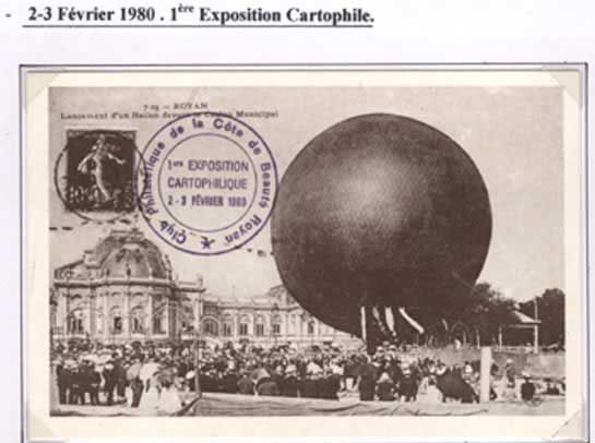 2-3 février 1980, 1e exposition cartophile / Visuel : D.R.