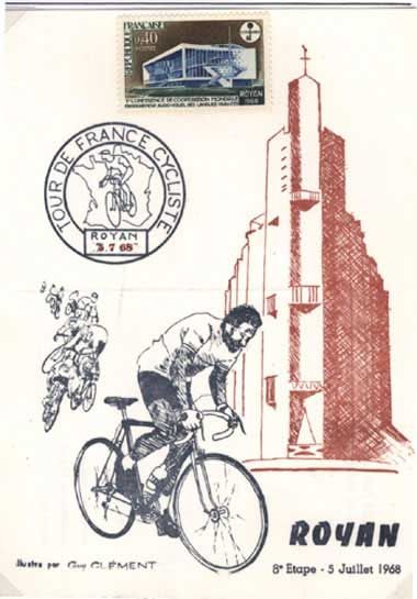 5 juillet 1958, 10e étape du tour St. Nazaire-Royan / Visuel : D.R.