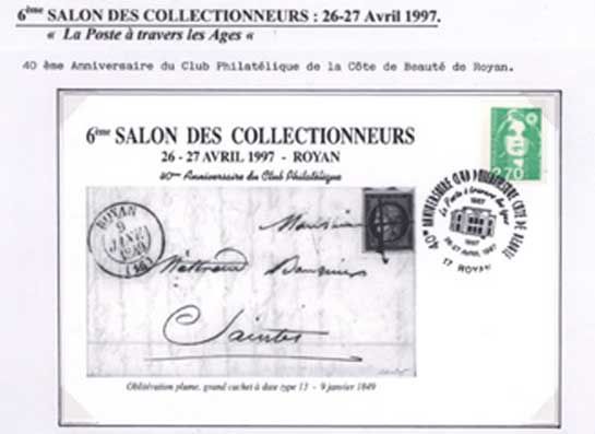 6e salon des collectionneurs, 26-27 Avril 1997 / Visuel : D.R.