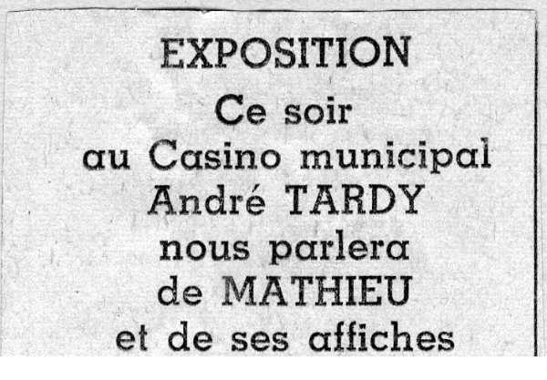 Tous les arts・Expo « FIAC de Royan » / Visuel : D.R.