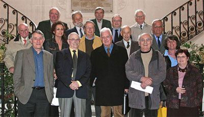 3e rang : Alain Braastad, Marc Seguin, Michel Danglade, Pascal Even, Jean Mesnard. 2e rang : Jean-Claude Dubois, Nicole Bertin, Alain Michaud, Jacques Badois, Jean Combes, la Présidente Marie-Dominique Montel. 1er rang : François Julien-Labruyère, Jacques Dassié, Jean Flouret, Jean Genet, Claude Coutant-Pajani. / Visuel : D.R.