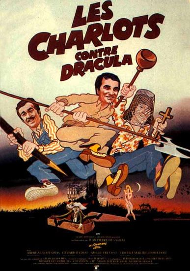 Affiche du film Les Charlots contre Dracula / Visuel : D.R.
