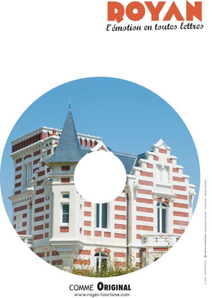 Affiche pour la communication de Royan en 2009 / Visuel : D.R.