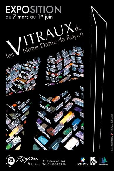 Générique・Expo « Les Vitraux de Notre-Dame de Royan » / Visuel : D.R.