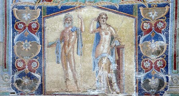 Mosaïque d'Herculanum. / Visuel : D.R.