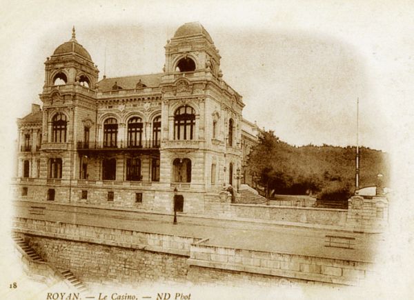 Ancien casino de foncillon 1940 / Visuel : D.R.
