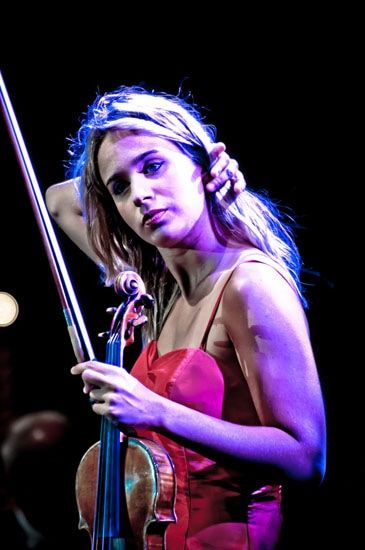 Anna Tifu - Violon sur le Sable 2011 / Photo : Alain Mascaro