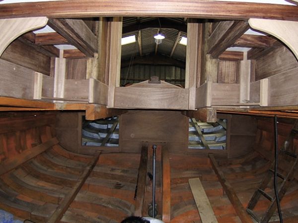 Août 2005 - intérieur rouf / Visuel : D.R.