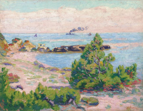”Saint Palais, Pointe de la Perrière”- 1893 - / Armand Guillaumin