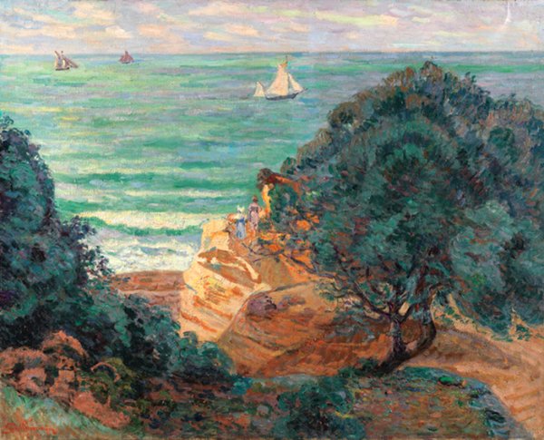 ”Saint-Palais” - 1893 - huile sur toile / © Bayonne, musée Bonnat-Helleu / A Vaquero - Armand Guillaumin