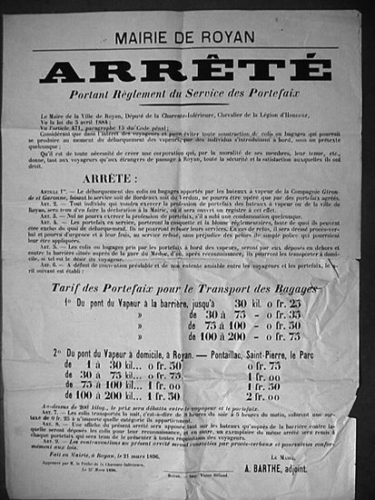 Arrêté municipal / Visuel : D.R.
