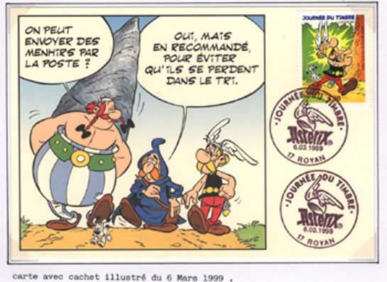 Astérix, 6 mars 1999 / Visuel : D.R.