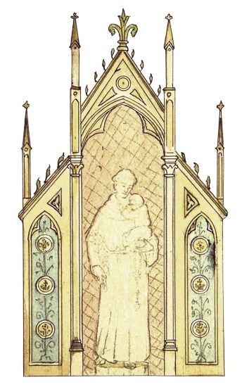 Avant-projets de peintures décoratives pour Notre-Dame des Anges, L. Millet, 1897. / Visuel : D.R.