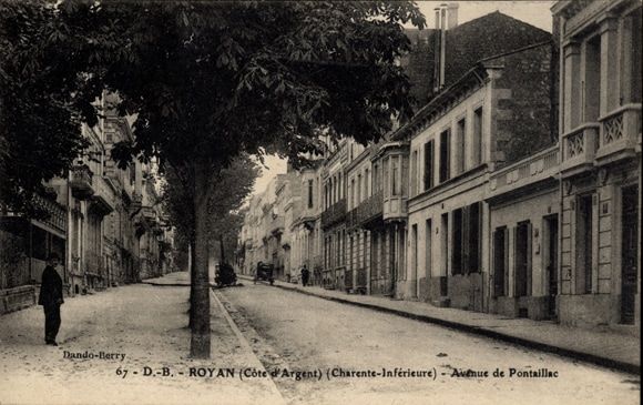Avenue de Pontaillac / Coll. P. Abadie
