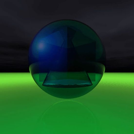 Bille de verre 2 / Visuel : D.R.