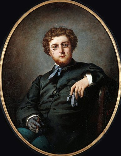 Portrait du compositeur Georges Bizet 1838-1875, vers 1865, par Felix Henri Giacomotti / Visuel : D.R.