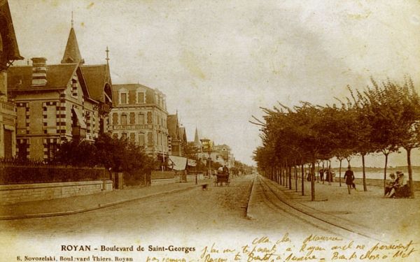 Boulevard Garnier 1940 / Visuel : D.R.