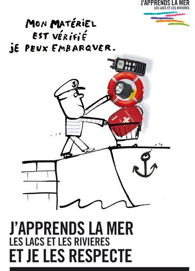 Campagne J'apprends la mer - affiche n°5 / Visuel : D.R.
