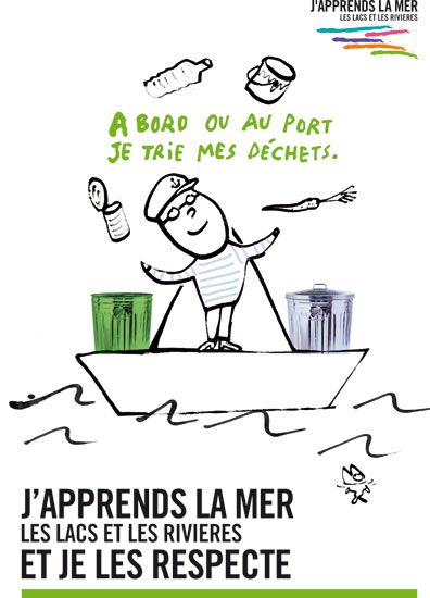 Campagne J'apprends la mer - affiche n°6 / Visuel : D.R.