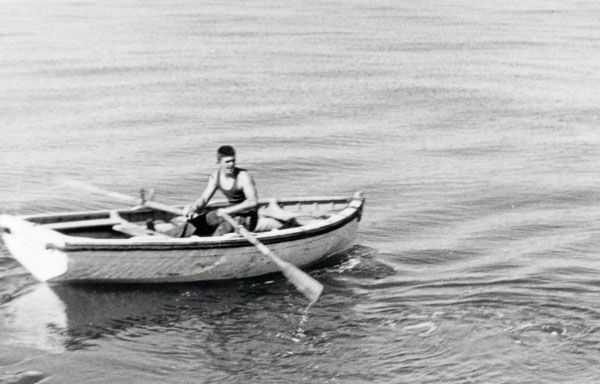 Canotier Jean-Louis Besson de Royan. / Visuel : D.R.