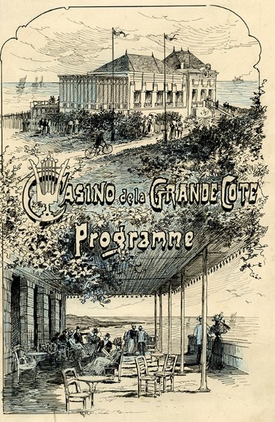 Programme du Casino de la Grande-Côte / Visuel : D.R.