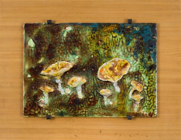 Cécile Midas, les Champignons, lave émaillée / Visuel : D.R.