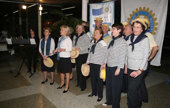 La chorale du Rotary Club de Royan / Visuel : D.R.