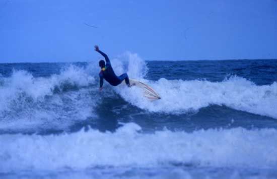 Christian Gapin à la Côte Sauvage / Visuel : D.R.