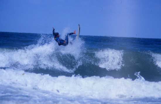 Christian Gapin à la Côte Sauvage / Visuel : D.R.