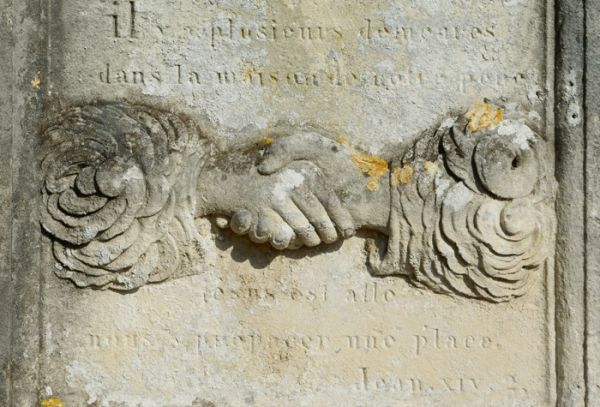 Cimetière protestant・Guide architectural 1900 / cliché F. Chassebœuf