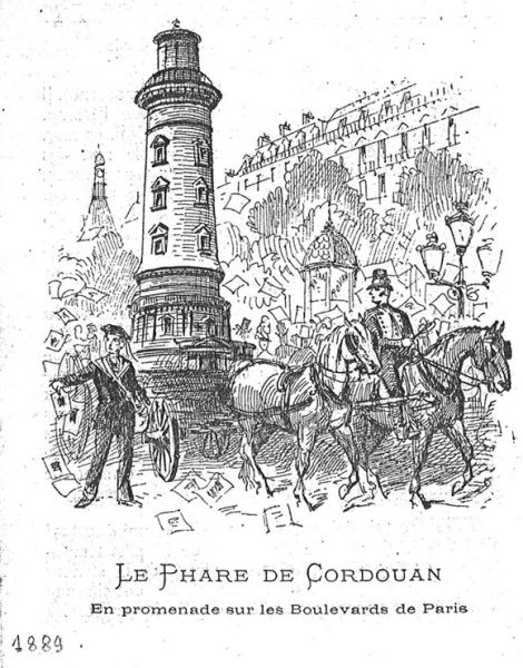 Le Phare de Cordouan à Paris. / Coll. Jacques Daniel