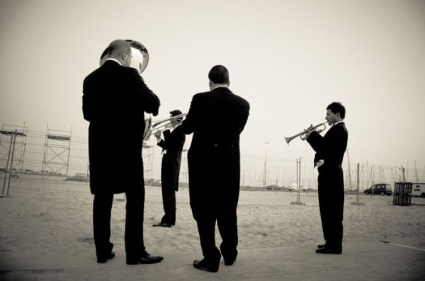 Cuivres - Violon sur le Sable 2011 / Photo : Alain Mascaro