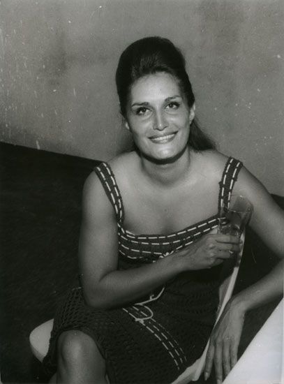 Dalida : ”ex-Miss Égypte cherche Bambino”. / Photo : Henri Marcou