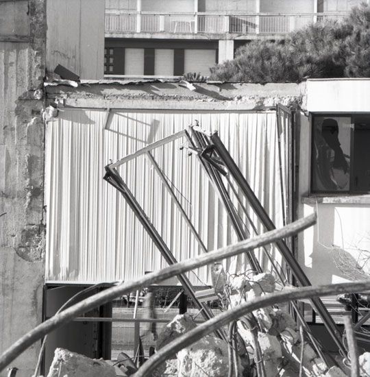 Destruction casino / Photo : A. Rodier
