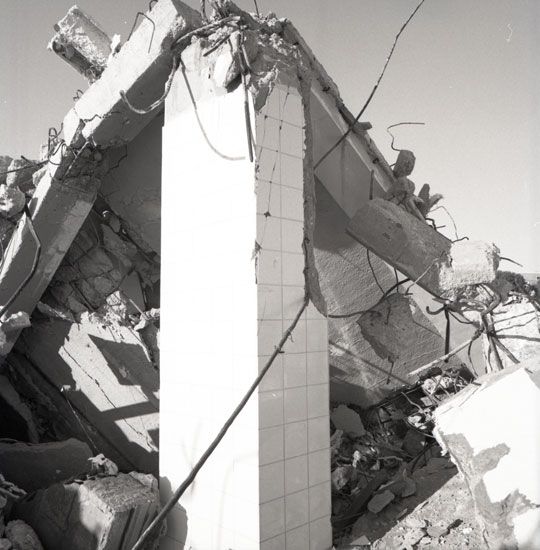 Destruction casino / Photo : A. Rodier