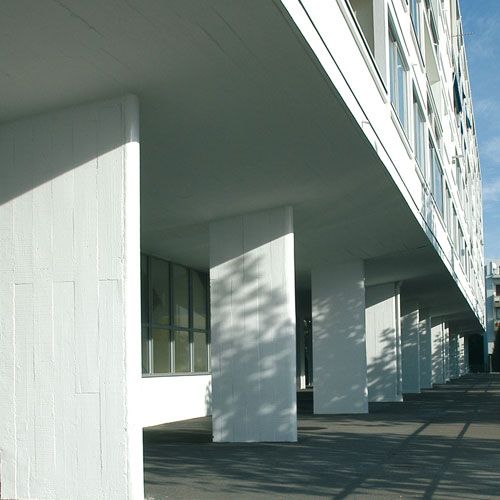 Îlot 52, Immeuble Pont・Guide architectural 1950 / photo A.M. Préaut