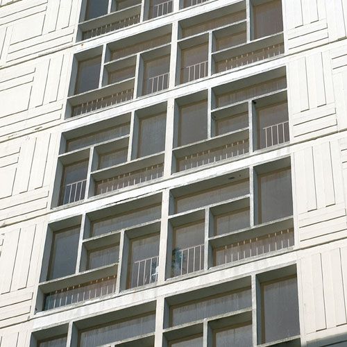 Îlot 52, Tour de Foncillon・Guide architectural 1950 / photo A.M. Préaut