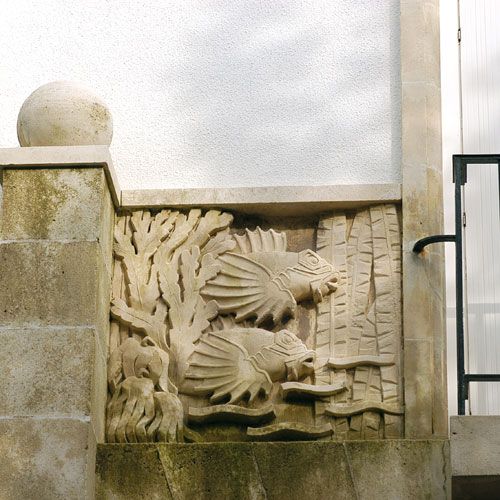 Îlots 1, 2, 3 et 4 (bd Briand)・Guide architectural 1950 / photo A.M. Préaut