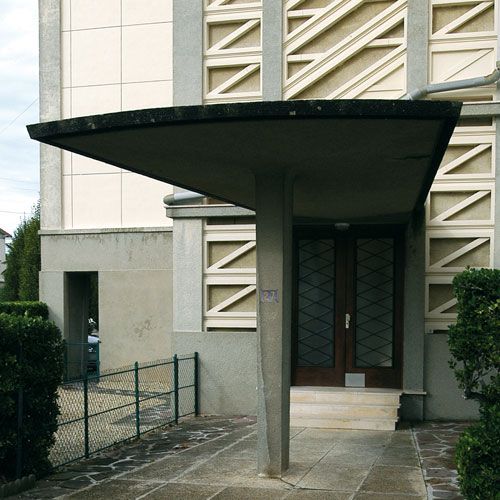 Immeuble rue Dr Audouin・Guide architectural 1950 / photo A.M. Préaut