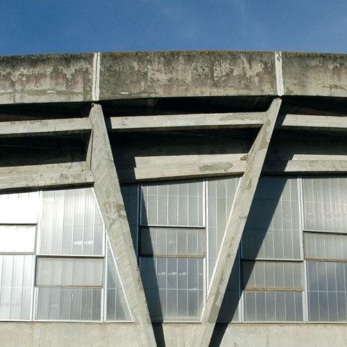 Stade municipal・Guide architectural 1950 / photo A.M. Préaut