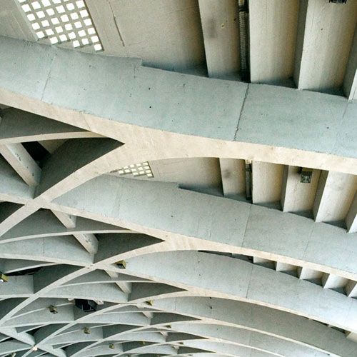 Stade municipal・Guide architectural 1950 / photo A.M. Préaut